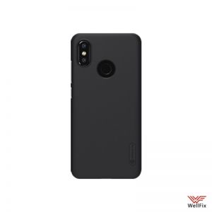 Изображение Пластиковый чехол для Xiaomi Mi8 черный (Nillkin)