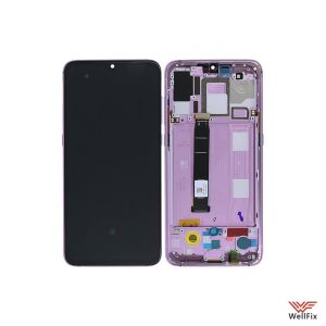 Изображение Дисплей Xiaomi Mi 9 сборе фиолетовый (оригинал)