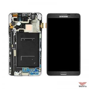 Изображение Дисплей для Samsung Galaxy Note 3 SM-N9005 в сборе черный