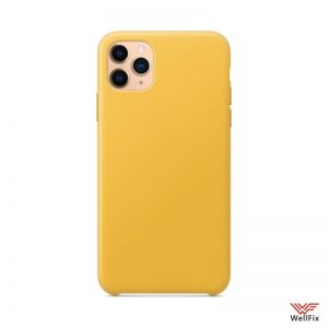 Изображение Силиконовый чехол для iPhone 11 Pro жёлтый