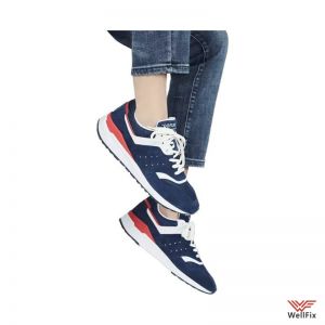 Изображение Кроссовки 90FUN Leather Retro Casual Men Sneakers (синие, 44 размер)