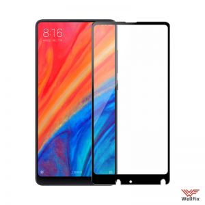 Изображение Защитное 3D стекло для Xiaomi Mi MIX 2S черное