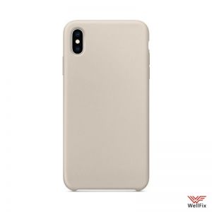 Изображение Силиконовый чехол для iPhone XS Max серый
