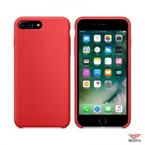 Изображение Силиконовый чехол для iPhone 7 Plus/8 Plus красный