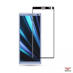 Изображение Защитное 5D стекло для Sony Xperia 10 черное