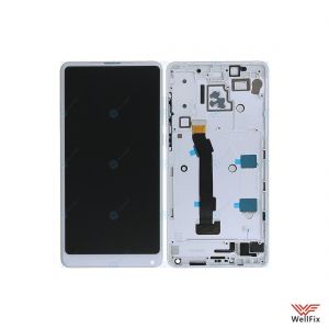 Изображение Дисплей Xiaomi Mi Mix 2S сборе белый (оригинал)