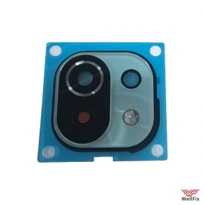 Изображение Стекло камеры для Xiaomi Mi 11 Lite 5G NE зеленое (оригинал)