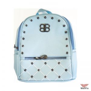 Изображение Женский рюкзак Eco-Leather Design голубого цвета