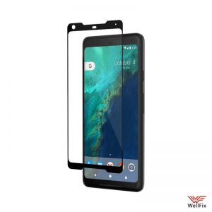 Изображение Защитное 3D стекло для Google Pixel 2 XL черное