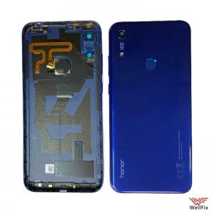 Изображение Задняя крышка Honor 8A в сборе синяя (оригинал)