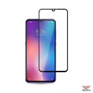 Изображение Защитное 3D стекло для Xiaomi Mi9 / CC9 / CC9 Lite черное