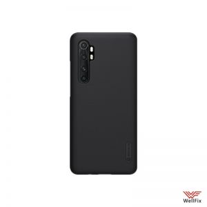 Изображение Пластиковый чехол для Xiaomi Mi Note 10 Lite черный (Nillkin)