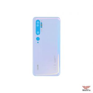 Изображение Задняя крышка для Xiaomi Mi Note 10 / Mi Note 10 Pro белая (оригинал)