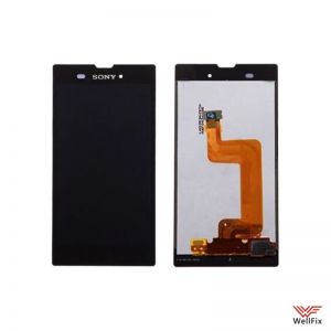 Изображение Дисплей для Sony Xperia T3 в сборе черный