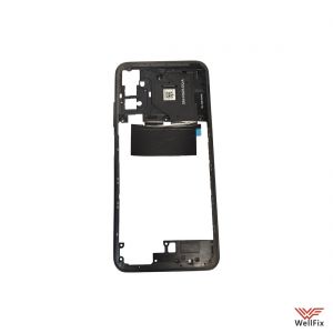 Изображение Средняя часть корпуса Xiaomi POCO M3 Pro / Redmi Note 10 5G / Redmi Note 10T черная (оригинал)