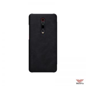 Изображение Кожаный чехол-книжка для Xiaomi Redmi K20 / K20 Pro / Mi9T черный (Nillkin Qin)