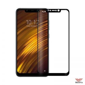 Изображение Защитное 3D стекло для Xiaomi Pocophone F1 черное