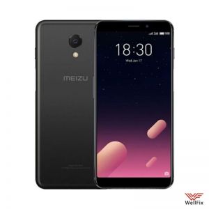 Изображение Пластиковый чехол для Meizu M6s черный (Nillkin)