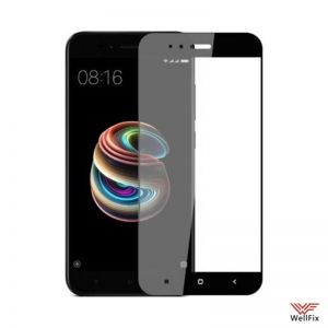 Изображение Защитное 5D стекло для Xiaomi Mi A1 / Mi5X черное