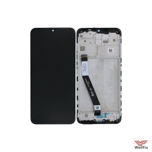 Изображение Дисплей Xiaomi Redmi 9 / Redmi 9 (NFC) сборе черный (оригинал)