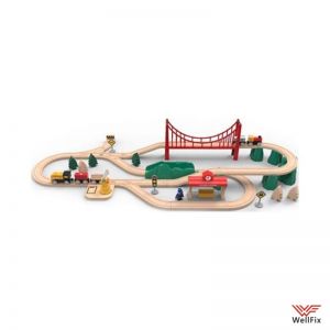 Изображение Железная дорога Xiaomi Mitu Track Building Block Electric Train Set