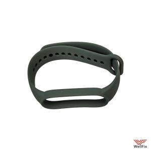 Изображение Силиконовый ремешок Xiaomi Mi Band 5 / 6 зеленый (оригинал)