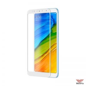 Изображение Защитное 5D стекло для Xiaomi Redmi 5 белое
