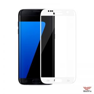 Изображение Защитное 5D стекло для Samsung Galaxy S7 Edge SM-G935 белое