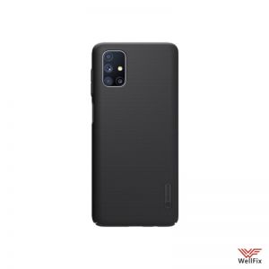 Изображение Пластиковый чехол для Samsung Galaxy M51 SM-M515F черный (Nillkin)