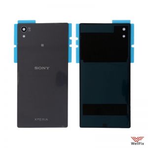 Изображение Задняя крышка для Sony Xperia Z5 черная