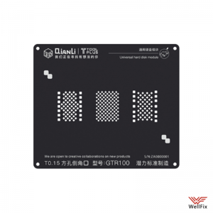 Изображение Трафарет QianLi 3D Black Universal Hard Disk Module (iPhone 6, 6S, 7, 7 Plus, 8, 8 Plus)