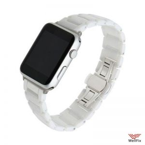 Изображение Ремешок блочный для Apple Watch 2 / 1 (42мм) глянцевый белый
