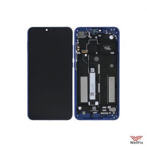Изображение Дисплей Xiaomi Mi 8 Lite в сборе синий (оригинал)