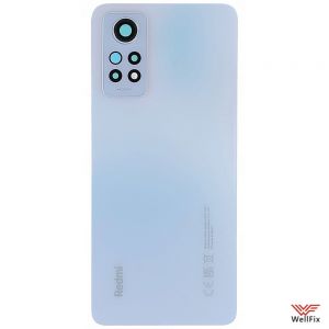 Изображение Задняя крышка для Xiaomi Redmi Note 12 Pro 4G белая (оригинал)
