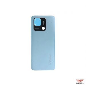Изображение Задняя крышка для Xiaomi Redmi 10C зеленая (оригинал)