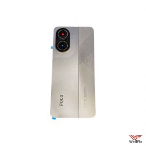 Изображение Задняя крышка для Xiaomi Poco C71 золотая (оригинал)