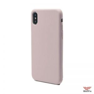 Изображение Силиконовый чехол для iPhone X, XS сиреневый