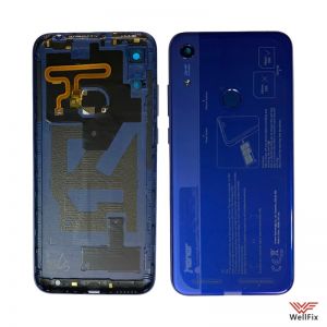 Изображение Задняя крышка Honor 8A Pro в сборе синяя (оригинал)