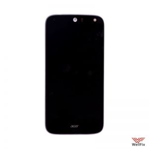 Изображение Дисплей для Acer Liquid Z630 в сборе черный