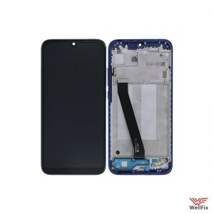 Изображение Дисплей Xiaomi Redmi 7 в сборе синий (оригинал)