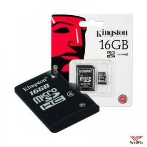 Изображение Карта памяти 16Gb MicroSD Kingston