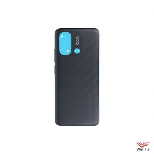 Изображение Задняя крышка для Xiaomi Redmi 12C NFC черная (оригинал)