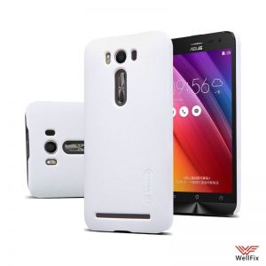 Изображение Пластиковый чехол для Asus Zenfone 2 Laser ZE500KL белый (Nillkin)