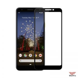 Изображение Защитное 3D стекло для Google Pixel 3A XL черное