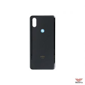Изображение Задняя крышка для Xiaomi Mi Mix 3 черная (оригинал)