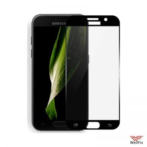 Изображение Защитное 5D стекло для Samsung Galaxy A7 (2017) SM-A720F черное