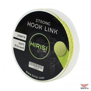 Изображение Плетенка поводковый материал Hirisi Hook Link 35lb 20м.