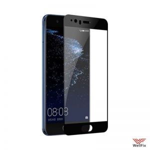 Изображение Защитное 3D стекло для Huawei P10 черное