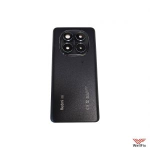 Изображение Задняя крышка для Xiaomi Redmi Note 14 Pro 5G черная (оригинал)