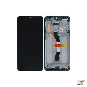 Изображение Дисплей Xiaomi Redmi Note 8 Pro в сборе синий (оригинал)